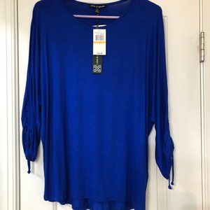 Cable & Gauge Dolman 3/4 sleeve top